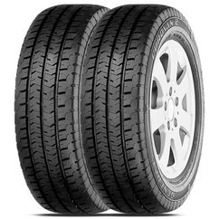 2 Pneu Aro 16 205/75R16 General by Continental Tire Eurovan