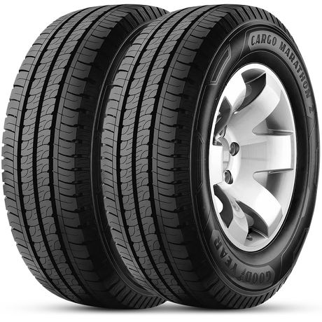 2 Pneu Aro 16 205/75r16 General Tire Eurovan 2 110/108r 8pr