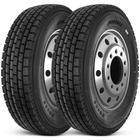 2 Pneu Aro 22.5 275/80r22.5 Blacklion Bf188 146/143l 16pr