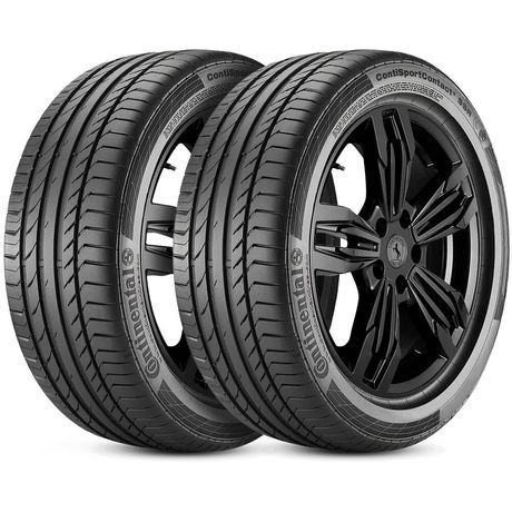 2 Pneu Continental 225/40r18 92w Xl Sportcontact 5 Run Flat