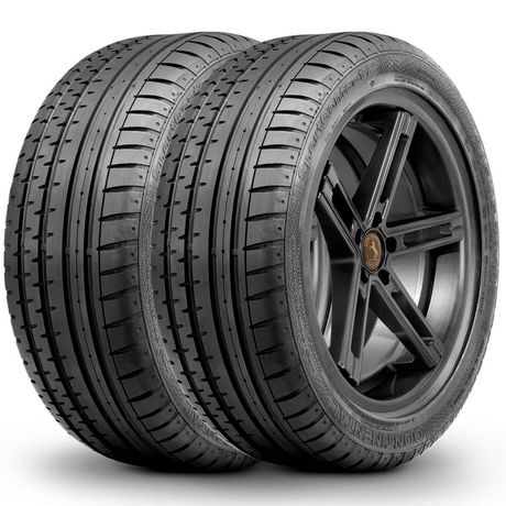 2 Pneu Continental Aro 18 255/45r18 99y Sport Contact 2 Mo