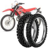 2 Pneu Moto Tornado Rinaldi 110/90-19 62m 90/90-21 54m Rmx35