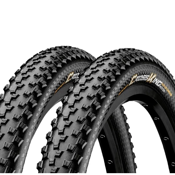 2 PNEUS 29X2.20 CONTINENTAL CROSS KING PERFORMANCE PURE GRIP