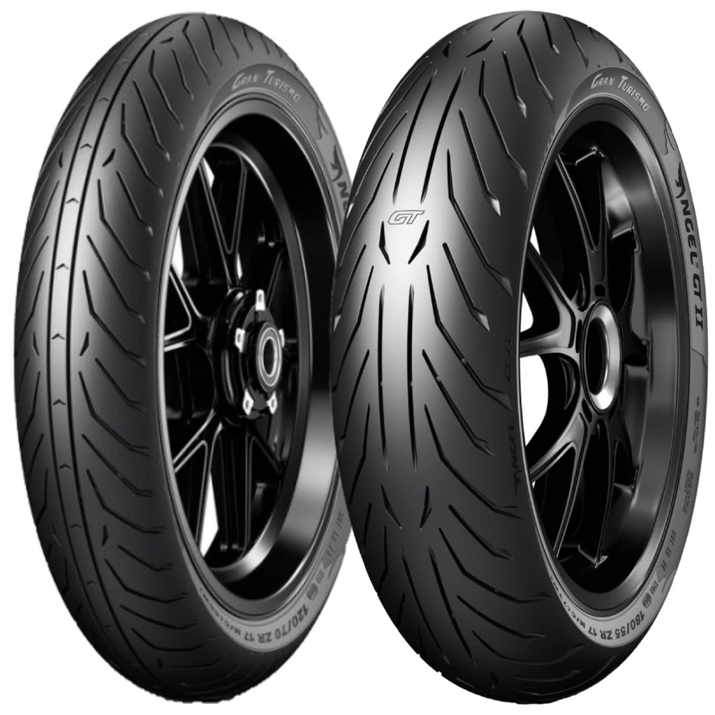 Combo 2 Pneus Angel Gt 2 120/70-19 170/60-17 Pirelli