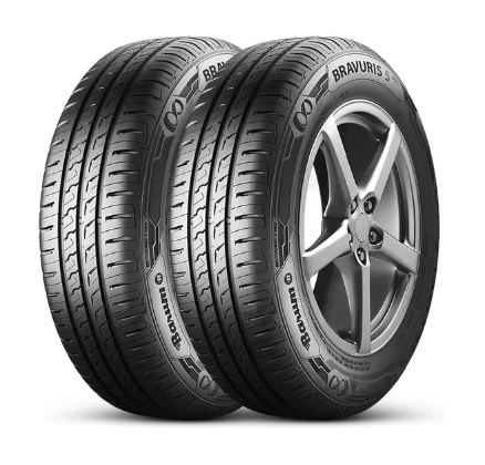 JOGO 2 PNEUS BARUM BY CONTINENTAL ARO 16 BRAVURIS 5HM 185/55R16 83V FR