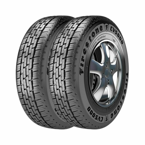 JOGO 2 PNEUS FIRESTONE CV5000 185R14C 102/100R