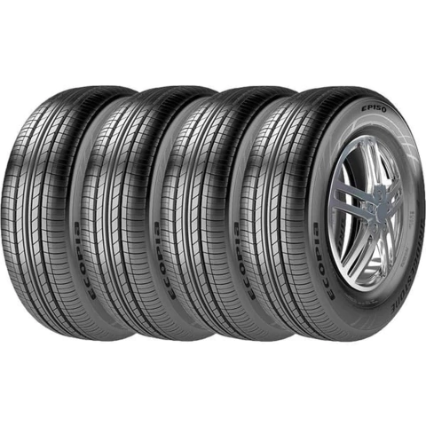 JOGO 4 PNEUS BRIDGESTONE ARO 15 DUELER A/T 693 205/70R15 96T