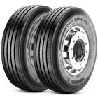 Kit 2 Pneu 295/80R22.5 Pirelli R02 Proway Drive 152/148M TL