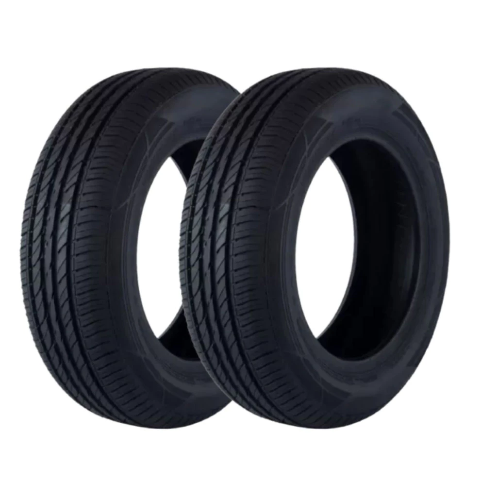 Kit 2 Pneu Aro 14 - 185/60 R14 Remold Linha Premium Com Garantia barato Com Selo do Inmetro Pneu