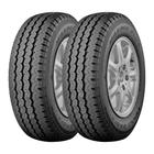 Kit 2 Pneu Aro 22.5 275/80R22.5 Advance 149/146L TL 18 Lonas GL283A Liso Rodoviário