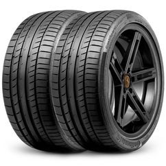 Kit 2 Pneu Continental 255/35r18 Fr Contisportcontact 5p Mo