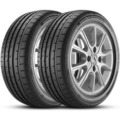 Kit 2 Pneu Continental 275/40r19 Fr Contisportcontact 3 Ssr