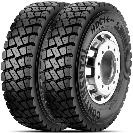 Kit 2 Pneu Continental 275/80r22.5 149/146k Tl 16pr Hac3 Lrh