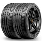 Kit 2 Pneu Continental Aro 22.5 295/80r22.5 152/148m 16pr Hsr2