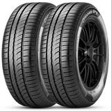 Kit 2 Pneu Pirelli Aro 15 195/65r15 91H TL Cinturato P1