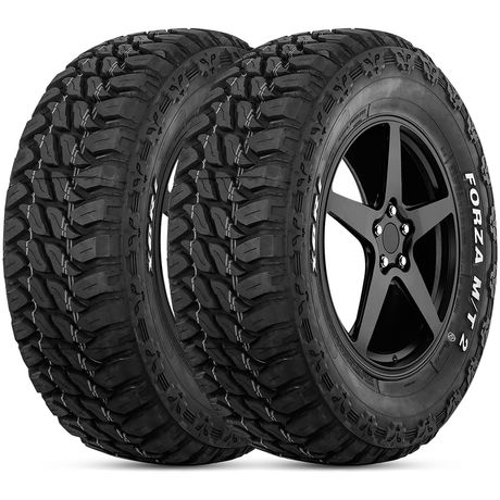 Kit 2 Pneu Xbri 33x12.50r18 118q 10pr Lt Tl Forza M/t 2