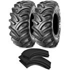 Kit 2 Pneus 12.4-24 10 Lonas Tube Type Tm95 Pirelli 2 Camaras