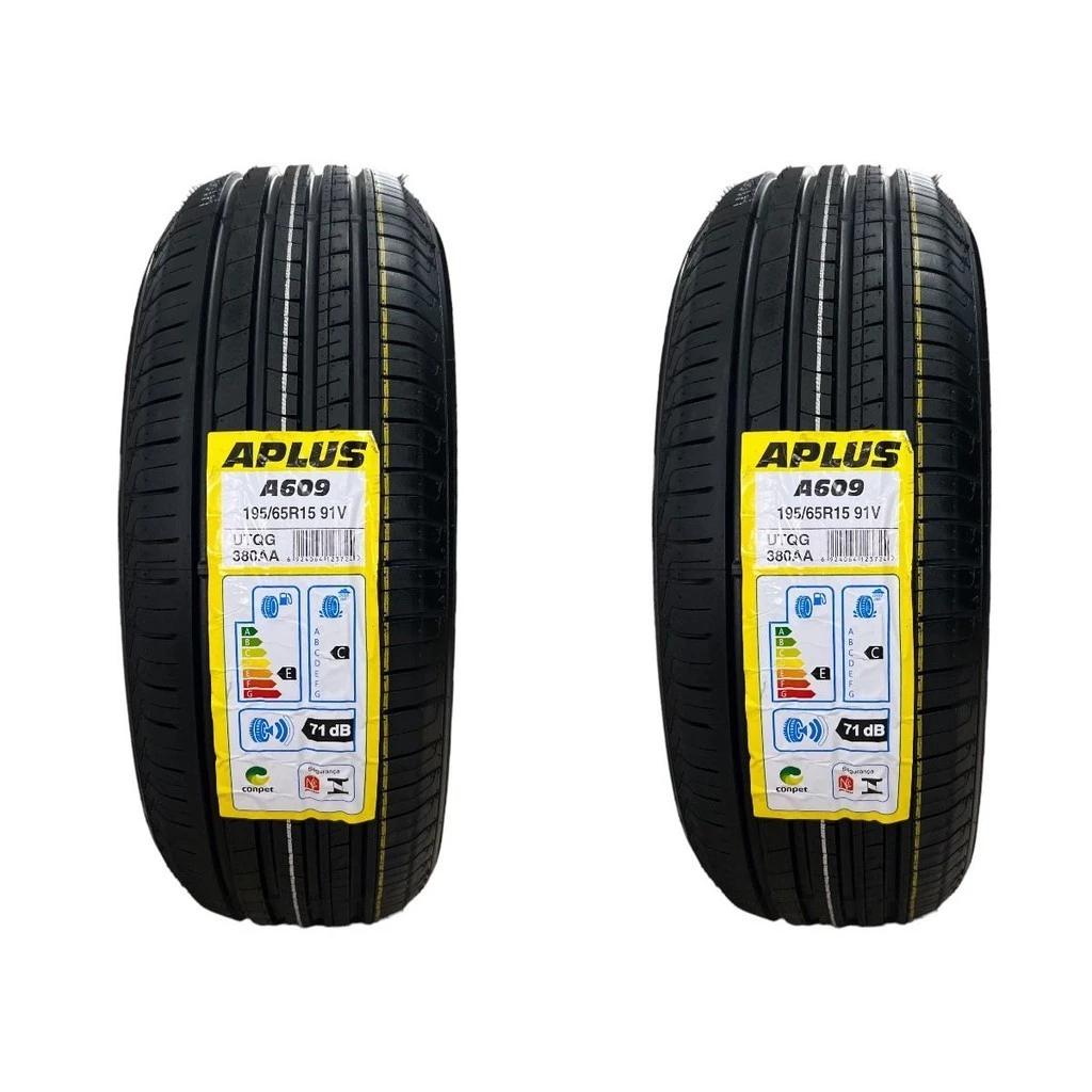 Kit 2 Pneus 195/65R15 91V A609 Aplus Aro15