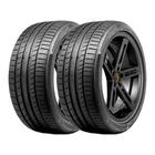 Kit 2 Pneus Continental Aro 18 225/45R18 ContiSportContact 5 SSR 91Y FR