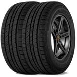 Kit 2 Pneus Continental Aro 21 275/45r21 110y Cross Contact LX