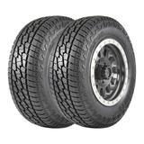 Kit 2 Pneus Para Gm S10 Delinte Aro 18 265/60R18 DX10 Bandit A/T 114T