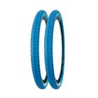 Kit 2 Pneus Parrudo Fox 26x2.10 54-559 Azul Para Bike