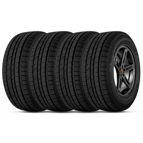 Kit 4 Pneu Continental 255/60r18 112t Xl Crosscontact Lx