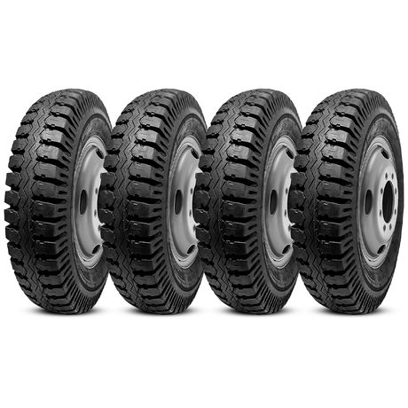 Kit 4 Pneu Pirelli 7.50-16 116/114l Tt Borrachudo Anteo At59