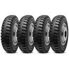 Kit 4 Pneu Pirelli Anteo Aro 16 7.50-16 121/120J TT AT52 Liso Rodoviário