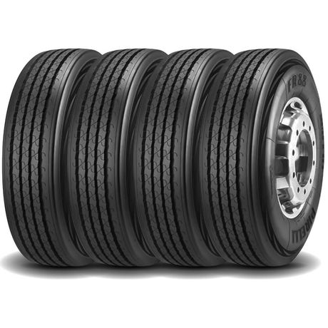 Kit 4 Pneu Pirelli Aro 22.5 275/70r22.5 148/145L FR01 - Kit 4 Pneu Pirelli Aro 22.5 275/70r22.5 148L FR01