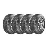 Kit 4 Pneu Xbri Aro 16 285/75r16 TL 10PR 126/123R Brutus T/A