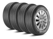 Kit 4 Pneus 195/55R16 Continental EcoContact 5 91H Aro 16