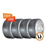 Kit 4 Pneus Delinte Aro 17 195/40R17 Thunder D7 81W Válvulas