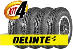 Kit 4 Pneus Delinte Aro 18 265/70R18 DX-10 Bandit A/T 124/121S 10PR