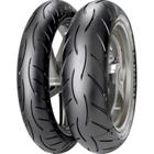 Kit com 02 Pneus Metzeler Sportec M5 110/70R17 140/70R17 MT03 R3 FAZER