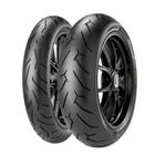 Kit Com 02 Pneus Pirelli 120/70r17 160/60r17 Diablo Rosso 2 Preto