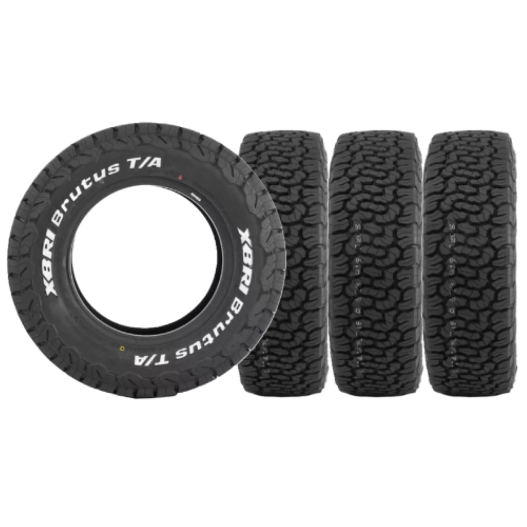 Kit Com 4 Pneus Xbri 265/65 R17 120/117s 10pr Brutus T/a II