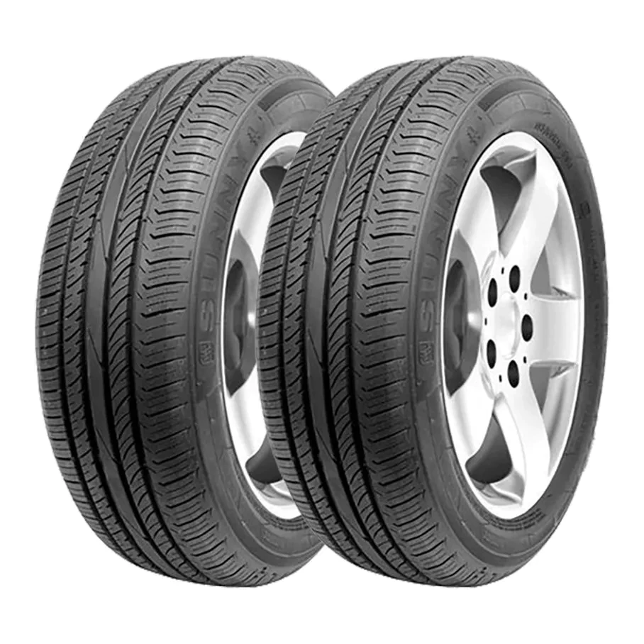 Kit Par Pneu Aro 15 Novos 185/65r15 Sunny NP226 88H Polo Onix Sandero