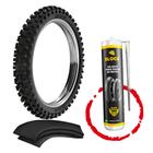 Kit Pneu Bros Crosser Xre 90/90-19 Sh31 Rinaldi Camara Vacina