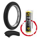 Kit Pneu Bros Xre190 Xtz150 Crosser 90/90-19 R34 Rinaldi Camara Selante