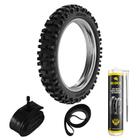 Kit Pneu Cg 150 Factor 150 Yes 125 Cg 125 90/90-18 51m Traseiro Sh31 Rinaldi Câmara Cinta