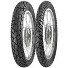 Kit Pneu Levorin 90/90-19 120/90-17 Dual Sport Bros/XTZ