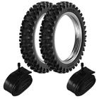 Kit Pneu Mais Largo Crf 230f 110/100-18 80/100-21 Sr39 Rinaldi Camara Cintas