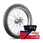 Kit Pneu Michelin 100/100-18 59R Tracker Câmara Borilli 4mm