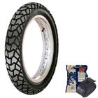 Kit Pneu Para Moto Trail Viper 120/80-18 Traseiro Maggion Câmara Gulfair MJ18 TR4