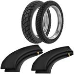 Kit Pneu Xt600 Falcon 120/90-17 90/90-21 R34 Rinaldi