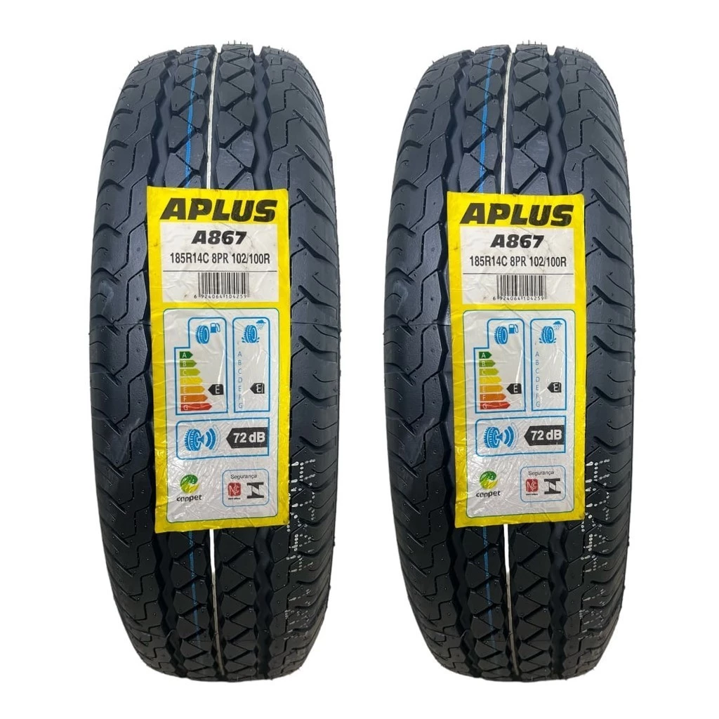 Kit Pneus 185R14 8PR 102/100R A867C Aplus Aro 14