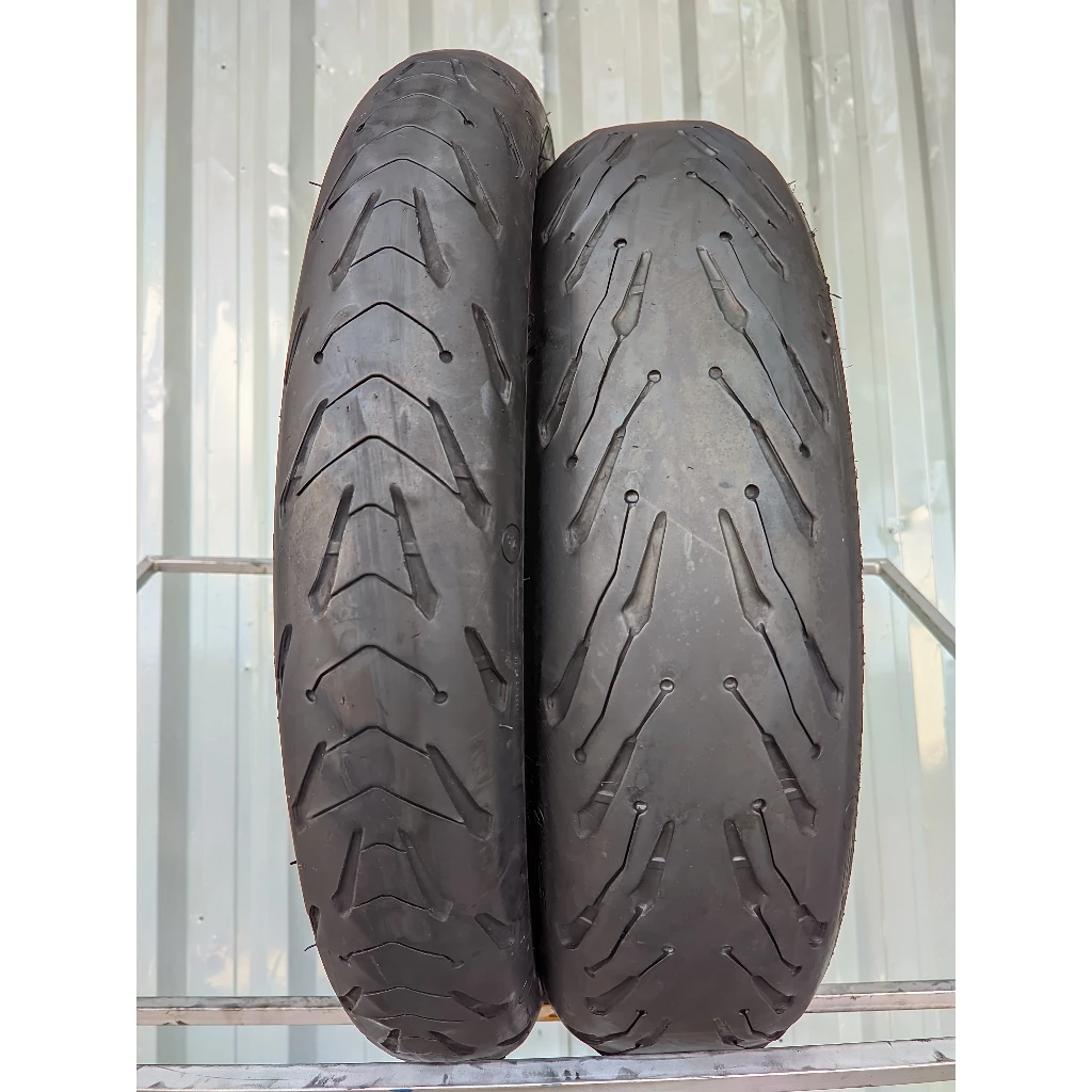 Michelin Road 5 Trail 110/80-19 150/70-17 Par Pneu Usado