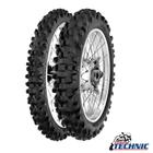 Par 90/90-19 100/90-17Pneu Bros Crosser Tmx Trilha Technic