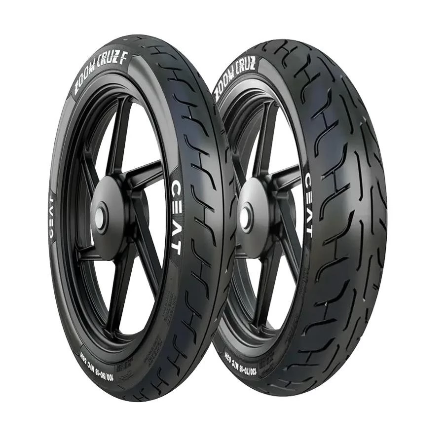 Par de Pneu Ceat Original 100/90-18 130/70-18 Royal Interceptor continental 650 Brinde camaras